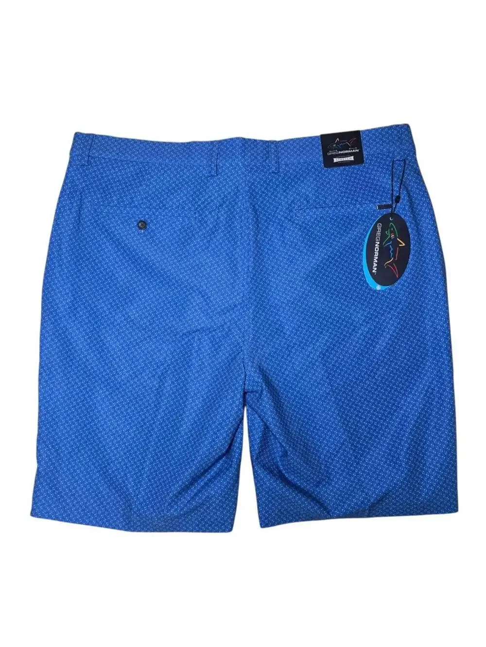 NWT Greg Norman Hybrid Short Blue W36